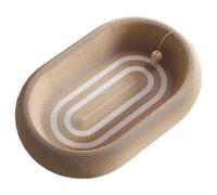 Cat Scratching Bed - Furniture Protector Sisal Bowl - Nail Scratcher for Living Room, Bedroom, Floor, Couch, Durable Design for Healthy Cat Claws
