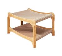 Cat Scratching Bed - Scratch Box for the Indoor Cat | Exercise Mat to Scratch | Double Layer Scratching Pads | Interactive Cat Lounger for Small Large Exercise