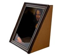 Cat Scratching Bed - Wood, Retro Picture Frame Shape, Reinforced Stability | Safe for Energetic Cats, Scratching Bed Furniture Protector, for Small, Medium and Large