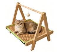Cat Scratching Bed Wooden Pet Lounger