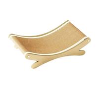 Cat Scratching Board - 13cm Sisal for Floors with Sleeping Function, Indoor Mat for Sofa, Carpet, Door Protection, Enrichment of Play for Kitten, Natural Fibre, Usatio