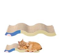 Cat Scratching Board - 22.44" Corrugated Cardboard | Eco-Friendly Scratcher: Interactive Lounger, Claw Maintenance, Furniture Protection, Indoor Play, Cat Rest