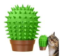 Cat Scratching Board - Cactus Cat Scratcher Grooming Brush, 4.13 x 3.54 x 1.77 Inches 3D Printed Wall Mounted Pet Massage Comb Toy, Decorative Scratching Post for Small Breeds Short and Long Hair Cats