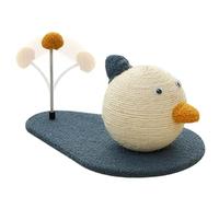 Cat Scratching Board | Cat Scratch Mat | Cat Scratching | Sisal Material, Stable Foundation, Fun Duck Shape with Automatic Ball and Protects Furniture.