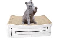 Cat scratching board - durable cardboard , interactive play mat, indoor activity corner, cosy resting place | Ideal cats, kittens, pet entertainment, exercise, healthy