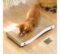 Cat Scratching Board, Durable Scratch Pad, Corrugated Cardboard Cat Scratcher for Indoor Cats, Heavy Duty, Double-Sided Usability, Recyclabl