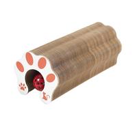 Cat Scratching Board Foldable for Kitten with Ball Grinding Paws Scratch Pad