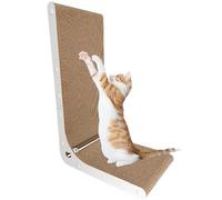 Cat Scratching Board, High L Shaped Scratching Board for Cats, Durable Cat Scratching Board, Protection Furniture Cat Scratching Pad, Vertical Cat Relaxation Scratching Board for House Cats Wall