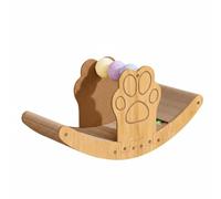 Cat Scratching Board Lounger Rocking Scratcher Sturdy Cardboard Bed Wooden Frame Corrugated Paper Cradle Function Suitable for Cats Rest Area Indoor Furniture, style to 1