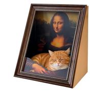 Cat Scratching Board,Retro Picture Frame Shape | Corrugated Scratcher Pad for Cat | for Medium Large Kitten Living Room Den Home Bedroom