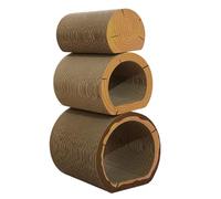 Cat Scratching Board - Reusable Play Mat, Multifunctional Activity Center, Space-Saving Toy | Interactive Cat Scratcher Tunnel for Kittens Pets Home Shop Holiday Relaxing Exercise Comfort Fun