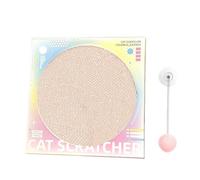 Cat Scratching Board, Scratching Pads For Indoor Cats | Classic Kitten Notepad | Cardboard Cat Scratcher With Spring Rotating Ball, Grass Scratching Board