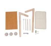 Cat Scratching Board Wood Scratcher Sisal Material, Entertainment Toy, Claw Health Promotion, Tidy Home, with Long Durability, for Space Saving Furniture