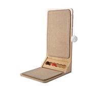 Cat Scratching Boards L-shaped Sisal Cat Scratching Board Vertical Large Cat Scratching Mat Cat Toys Self-help Relieve Boredom Claw Grinder Cat Scratching Pads