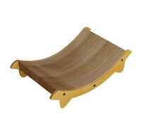 Cat Scratching Boards - Scratching Pad and Kitten Bed - Interactive Toy as Furniture Protector for Sofa Door Carpet with Activity Function Against Boredom in Kittens and Small