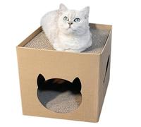 Cat Scratching House Breathable Corrugated Paper Kitten Cave