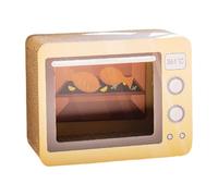 Cat Scratching House, Corrugated Cardboard Cat Scratching Board and Pet House, Radio or Oven Shape Retro Toy Animal Companion | For Small Medium Large Breeds Rental Apartment