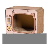Cat Scratching House - Non-Slip Bottom Pet Supplies - Large Cardboard Cat Scratcher House,for Bunny Hamster Enrichment Play Boredom Indoor Couch Carpet Furniture Protector