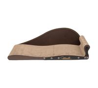 Cat Scratching Lounge - Cardboard Grinding Pad, Pet Claw Sharpener, Floor Scratch Toy, Indoor Rest Bed | Cardboard Cat Scratcher Supporting Play Relaxation for Indoor Home Spaces Use