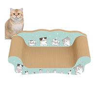 Cat Scratching Lounge, Cat Scratching Sofa, Kitten Scratching Board, Lounge Couch for Rest and Play, Cat Scratching Bed, Prevents Furniture Damage
