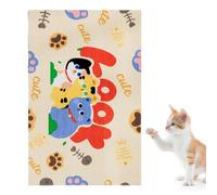 Cat Scratching Mat - 200g Polyester 80 Cm, Cat Scratch Pad, Wear-Resistant | Large Area Cover, Corner Protection, Furniture Protector, Exercise Tool For Preventing Damage, Training