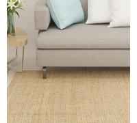 Cat Scratching Mat 80x150 cm Light Brown 100% Sisal Anti-Slip Durable Heavy-Duty