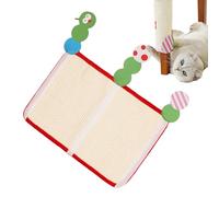 Cat Scratching Mat, Caterpillar Shaped Self-Adhesive Scratching Pad for Kittens, Adhesive Scratching Mat for Furniture, for Sofa, Armchair, Carpet, Living Room, Bedroom, Floor, Stair Railing