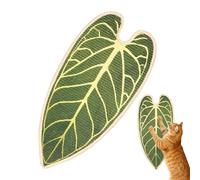 Cat Scratching Mat for Indoor Cats | Leaf Shape Nail File Mat for Kittens, Antinoia Scratching Post for Felines - Indoor Apartment House Bedroom Living Room Office Furniture Pa