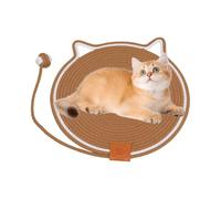 Cat Scratching Mat, Natural Cotton Rope Ball Game Mat, Cat Scratching Board | Sofa, Armchair, Carpet, Floor, Table, Indoor, Outdoor, Car Corner