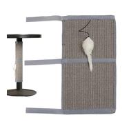 Cat Scratching Mat, Sisal Kitten Toy, Furniture Protector | Home Scratch Pad, Non-Slip Carpet Design, Eco Friendly Training Accessories, Perfect for Small, Medium