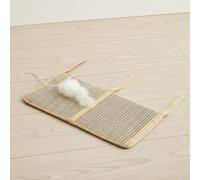 Cat Scratching Mat, Sisal Kitten Toy, Furniture Protector | Home Scratch Pad, Non-Slip Carpet Design, Eco Friendly Training Accessories, Perfect for Small, Medium