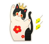 Cat Scratching Pad, Adhesive Vertical Scratcher, Wall-Mount Furniture Protector, Pet Supply for Couch, Carpet, Floor, Kitten Exercise, Enrichment, Indoor Games, 19.69x31.5 inches, Multicolor