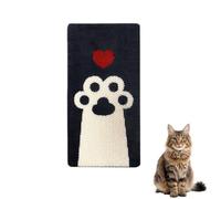 Cat Scratching Pad, Cat Paw Shape Corrugated Paper Board | Stable Convenient Flat Scratching Pad with Rounded Edge Design Easy to Maintain for Floor Acticity Corner,20*40cm