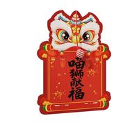 Cat Scratching Pad - Chinese New Year Wall Mounted Pet Toy | Scratching Boards for Home Cats, On Door & Sofa for Scratching, Playing & Movement Indoors for Kittens