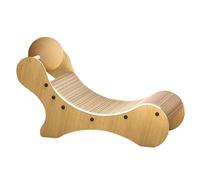 Cat Scratching Pad, Curved Multi-Purpose Toy, Indoor Cat Scratching Board, for Climbing Home Indoor Outdoor Bedroom Living Room Corner Floor Rest