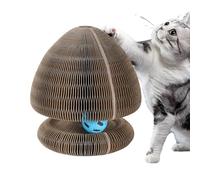 Cat Scratching Pad, Foldable Corrugated Cat Scratcher Board for Exercise, Furniture Protection Accordion Toy for Cats, Perfect for Indoor Spaces like Bedroom, Living Room, and Balcony