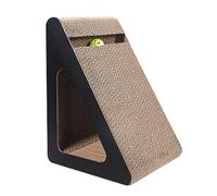 Cat Scratching Pad - Triangular Scratcher Ramp, Interactive Claw Toy | Vertical Cat Scratcher Post, Wear-Resistant Scratch Pad for Kittens, Grinding Post, Cat Claw Toy for Play, Scratching