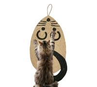 Cat Scratching Pads - Hangable Interactive,Nature Sisal Scratcher Pad for Cat | for Small Medium Large Kitten Playing Exercise Resting