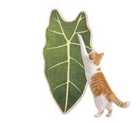 Cat Scratching Pads | Self-Adhesive Mat with Tropical Plants, Sisal Scratching Post Wall Decoration - Indoor Home Protection Corner Door Floor Sofa Rug E