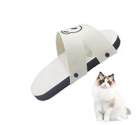 Cat Scratching Pads - Solid Slippers Shape, Kitten Scratching Board, Comfortable Cat Scratcher Toys with Panda Pattern, Small Kitten Play Mat, Pet Toy for Cats Indoor Fun and Exercise