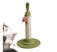 Cat Scratching Post - Anti-Tipping Indoor Kitten Toy, Exercise and Play Furniture Protector, Stress Relief Scratcher for Cats, Boredom Buster, Durable Pet Entertainment Accessory