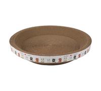 Cat Scratching Post Bed - Tiragraff Sofa Box for Cats in Corrugated Cardboard | Multi-Purpose Scratching Post Toy for Kittens, Training, Furniture Protection,