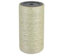 vidaXL Cat Scratching Post 8x15cm 8mm Beige Kitten Scratch Pole Stand Tree