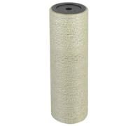 vidaXL Cat Scratching Post 8x25cm 10mm Beige Kitten Scratch Pole Stand Tree