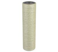 vidaXL Cat Scratching Post - 8x30cm - Beige - Sisal - Kitten Scratch Pole Stand Tree - Wall-Mounted