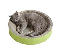Cat Scratching Post Bowl - Furniture Protector 50 X 9 cm Corrugated Paper Block Extra Large Pet Nail Care Board | Enrichment Toy For Kitten Adult