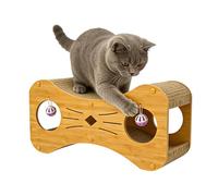 Cat Scratching Post, Cat House with Tunnel Design - Cat Scratching Post for Kitten | For Indoor and Outdoor Use, Living Room,