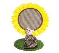 Cat Scratching Post, Cute Cat Scratching Post, Cat Scratching Post, Cat Scratching Post for Cats Sunflower, Sisal Scratching Post for Small Cats, Cat Scratching Post Furniture for Flowers, Acts