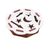 Cat Scratching Post Enrichment Box - Interactive Nails with 2 Rattle Balls | Puzzle Scratching Cats, Suitable for Furniture, Carpets, Sofas and Corners, for Pets by Int