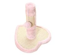 Cat Scratching Post for House Cats, Cat Activity Scratcher with Dangling Ball, Claw Scratcher for Cats, Cat Scratching Post for Kittens, Activity Scratcher for Small Cats